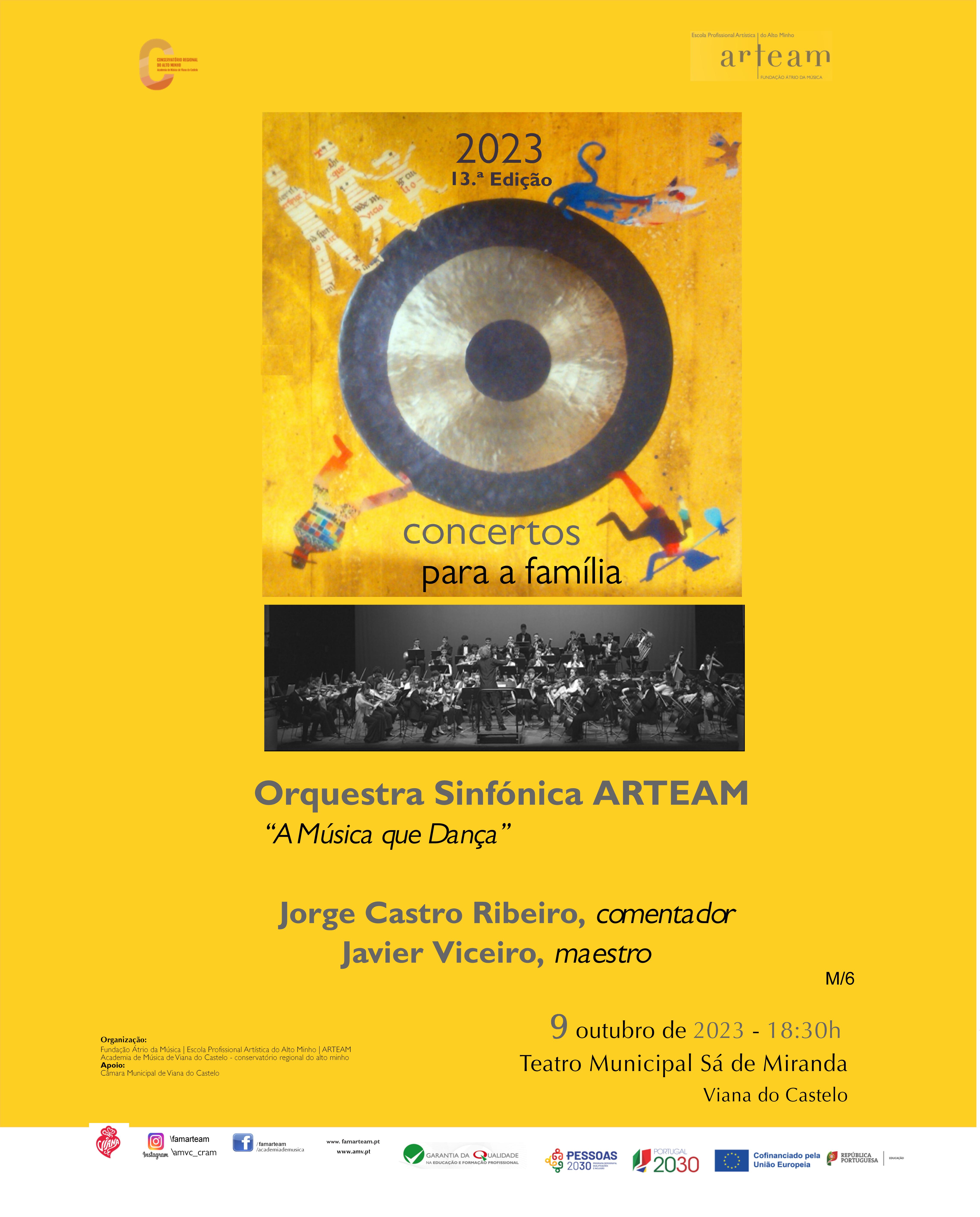 Concerto para a família 2023 no Teatro Municipal Sá de Miranda