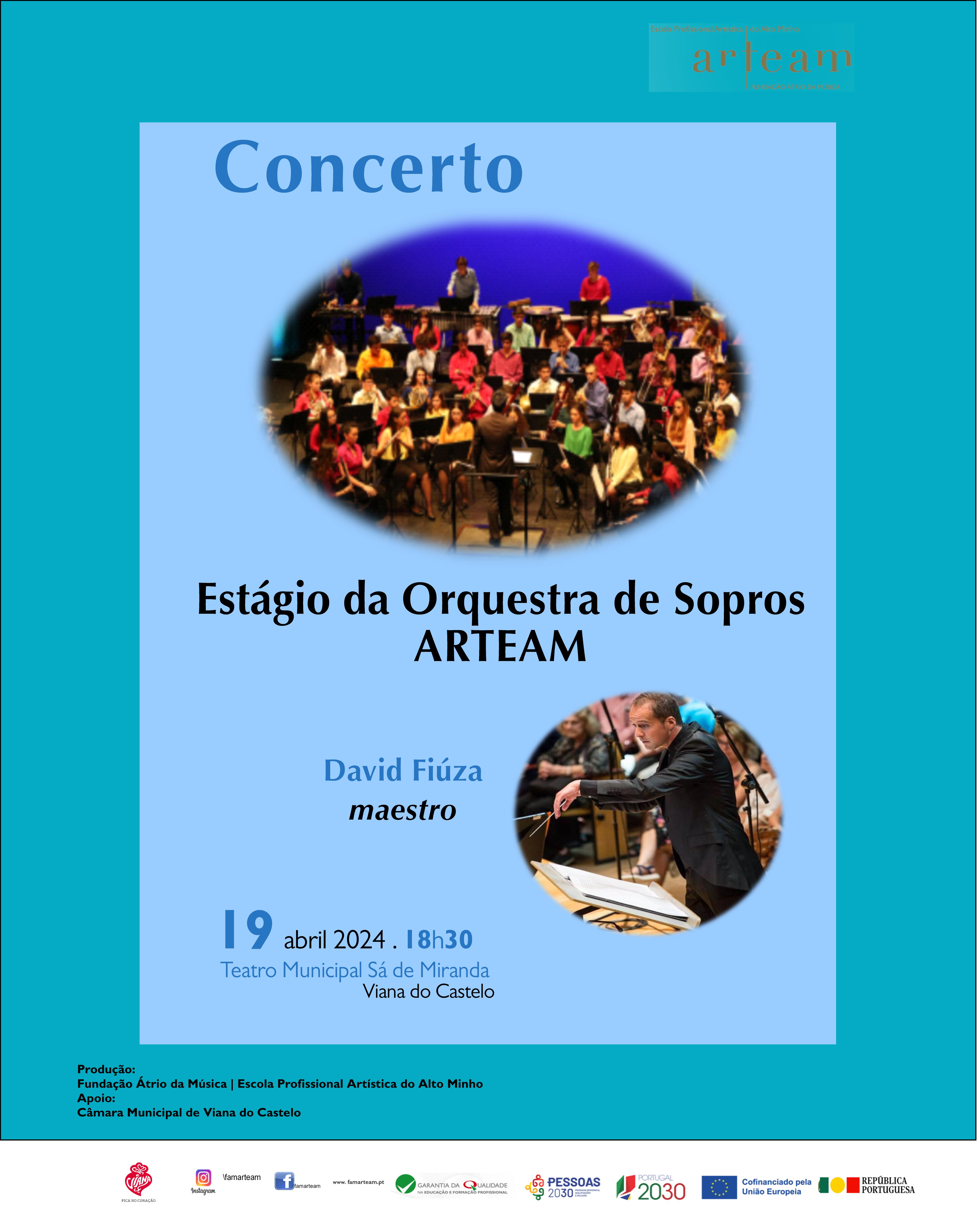Concerto de Estágio - Orquestra de Sopros ARTEAM