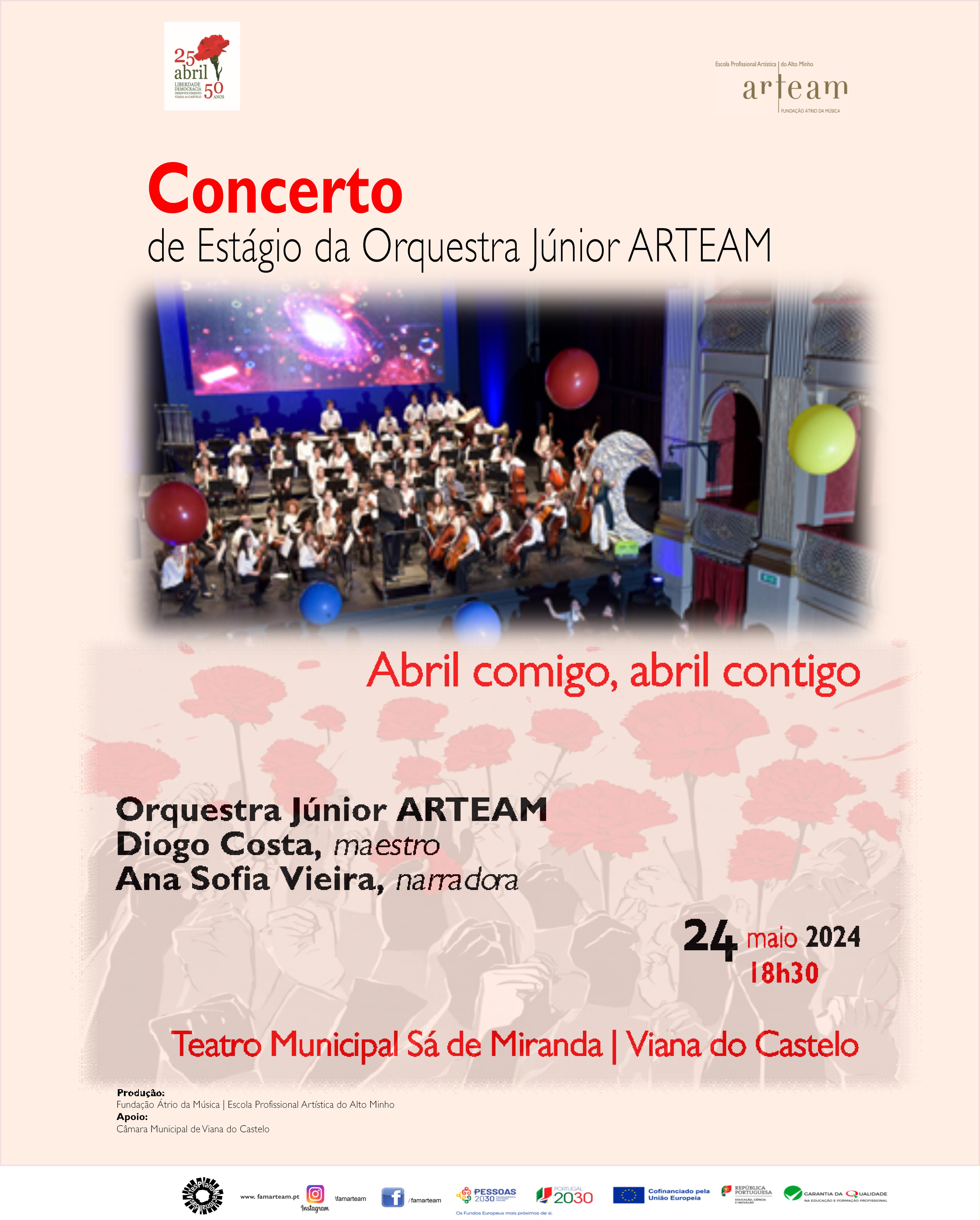 Concerto de Encerramento de Estágio da Orquestra Júnior