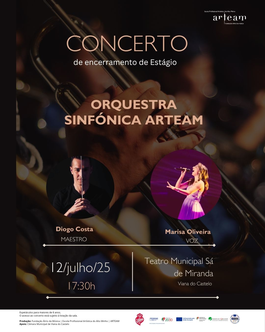 Concerto Final de Ano Letivo da Orquestra Sinfónica ARTEAM