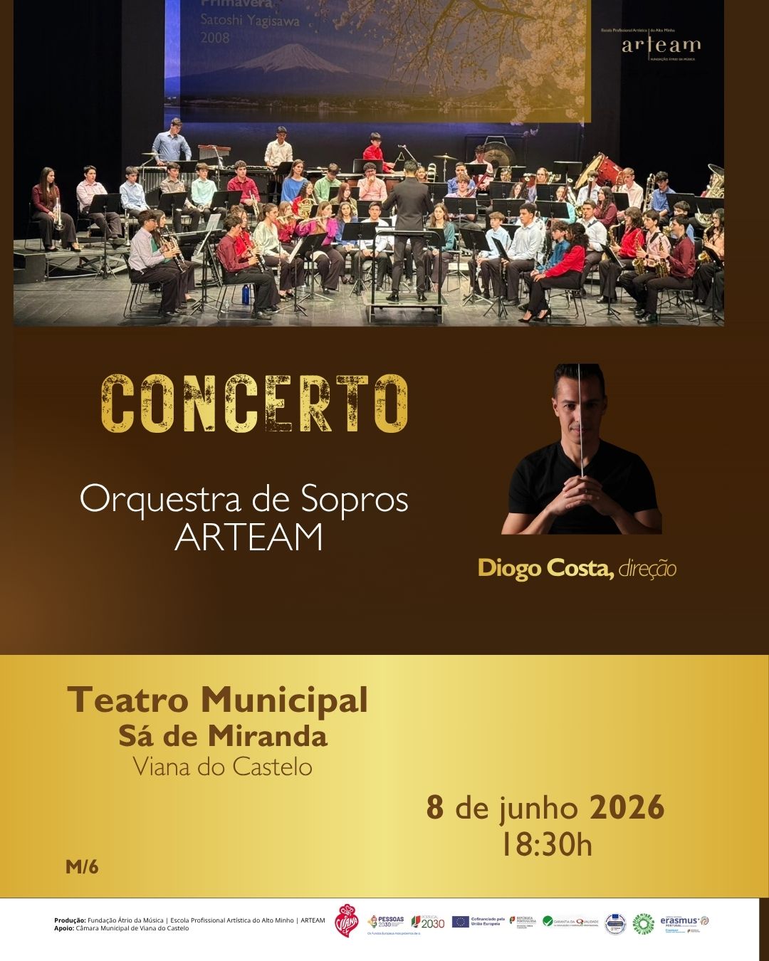 Concerto Orquestra de Sopros ARTEAM junho 26