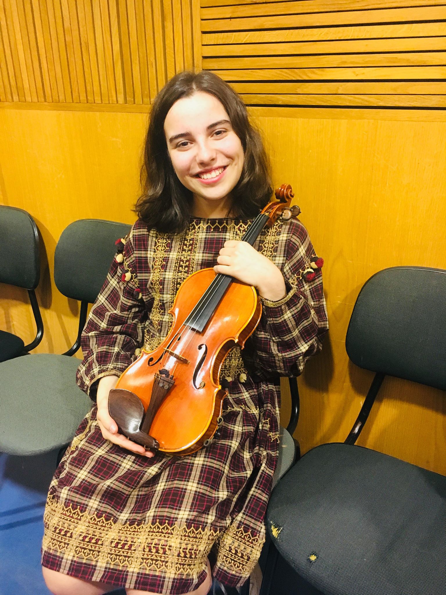 Talento ARTEAM admitida na Academia de Orquestra Clássica do Sul 
