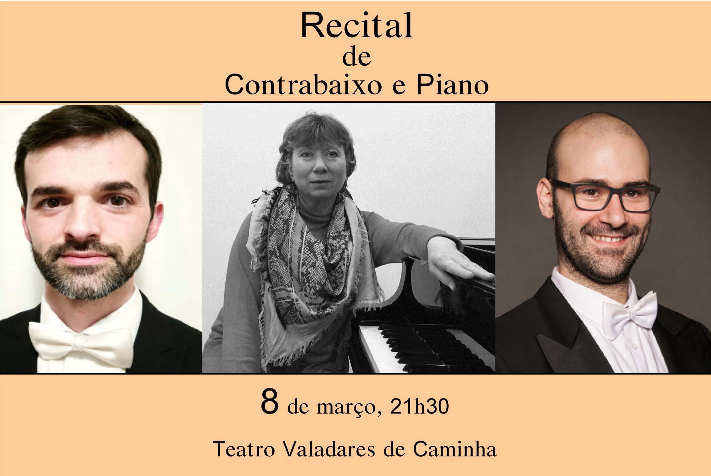 Recital de Contrabaixo e Piano em Caminha