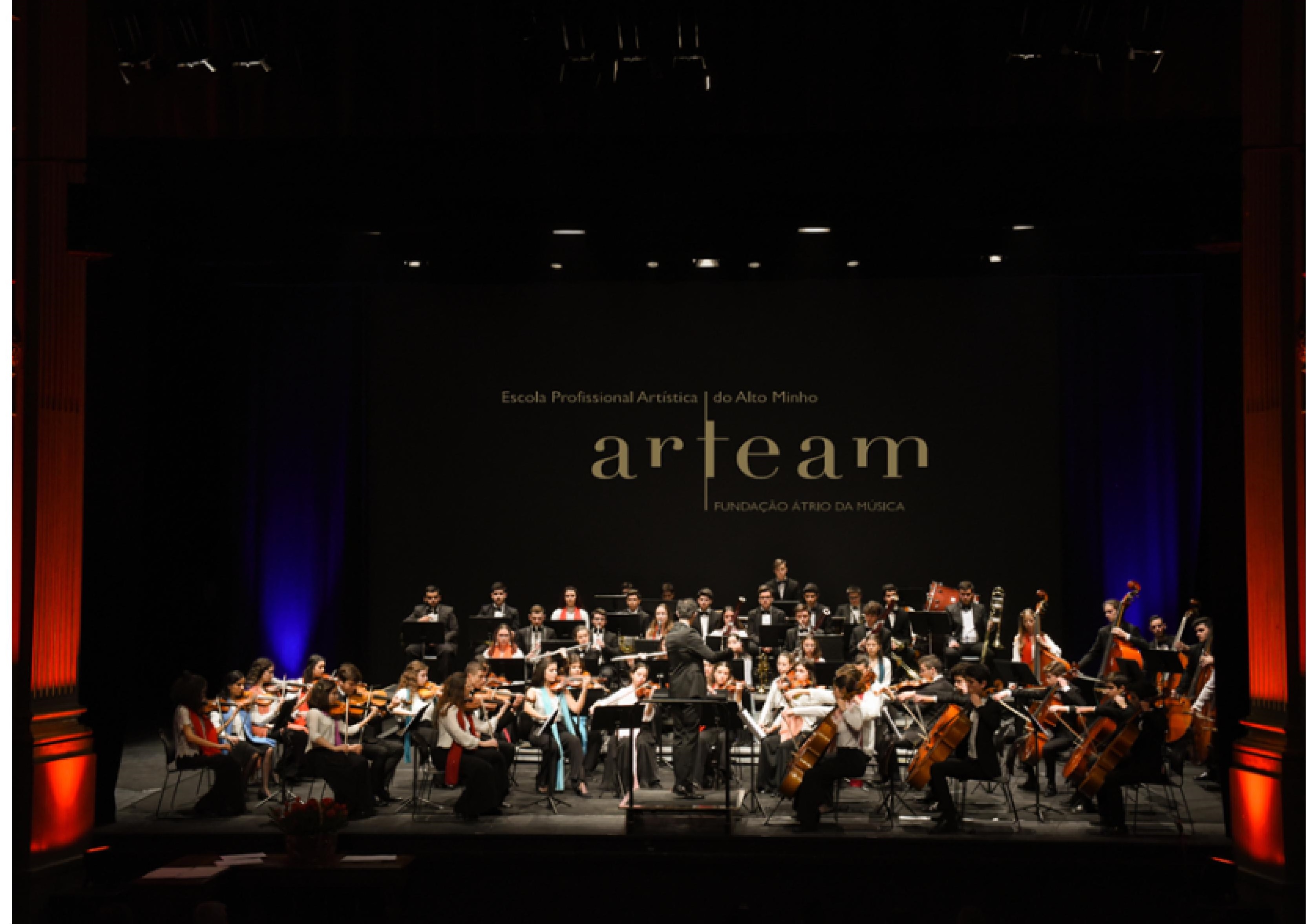 Concerto Arte Sinfónica | Orquestra ARTEAM  no Teatro  Sá de Miranda
