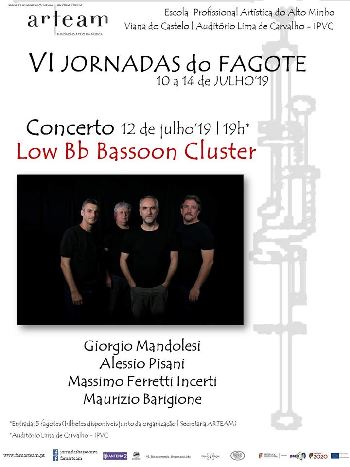 Low Bb Bassoon Cluster em Viana do Castelo