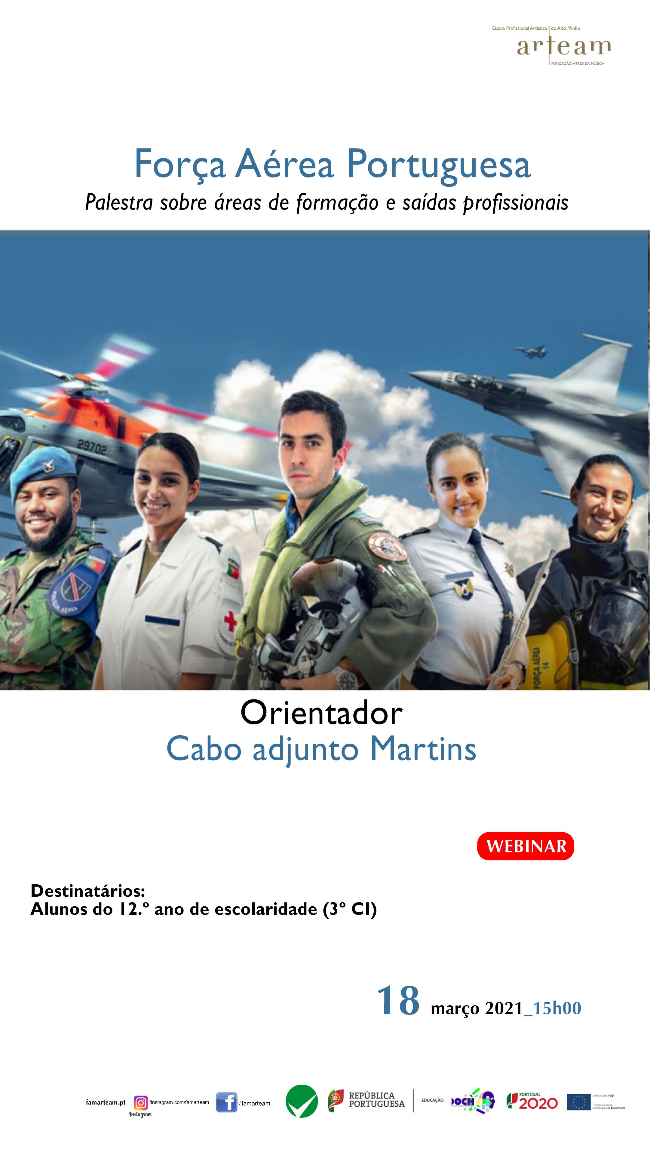 Preparando o futuro com a Força Aérea Portuguesa
