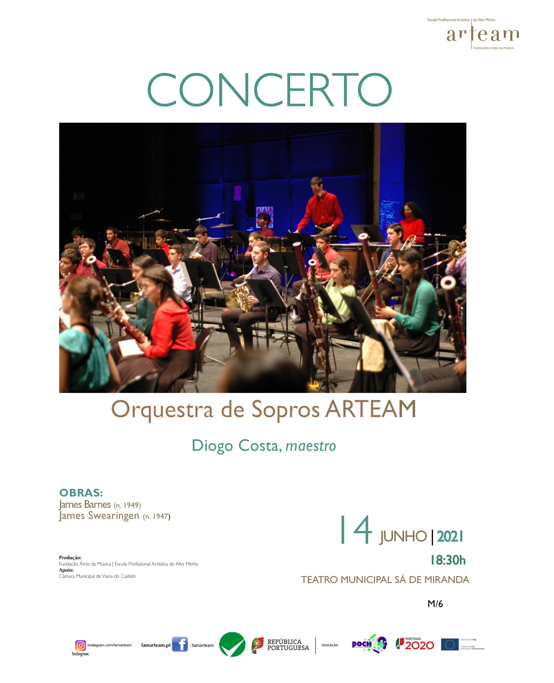 Concerto Orquestra de Sopros ARTEAM