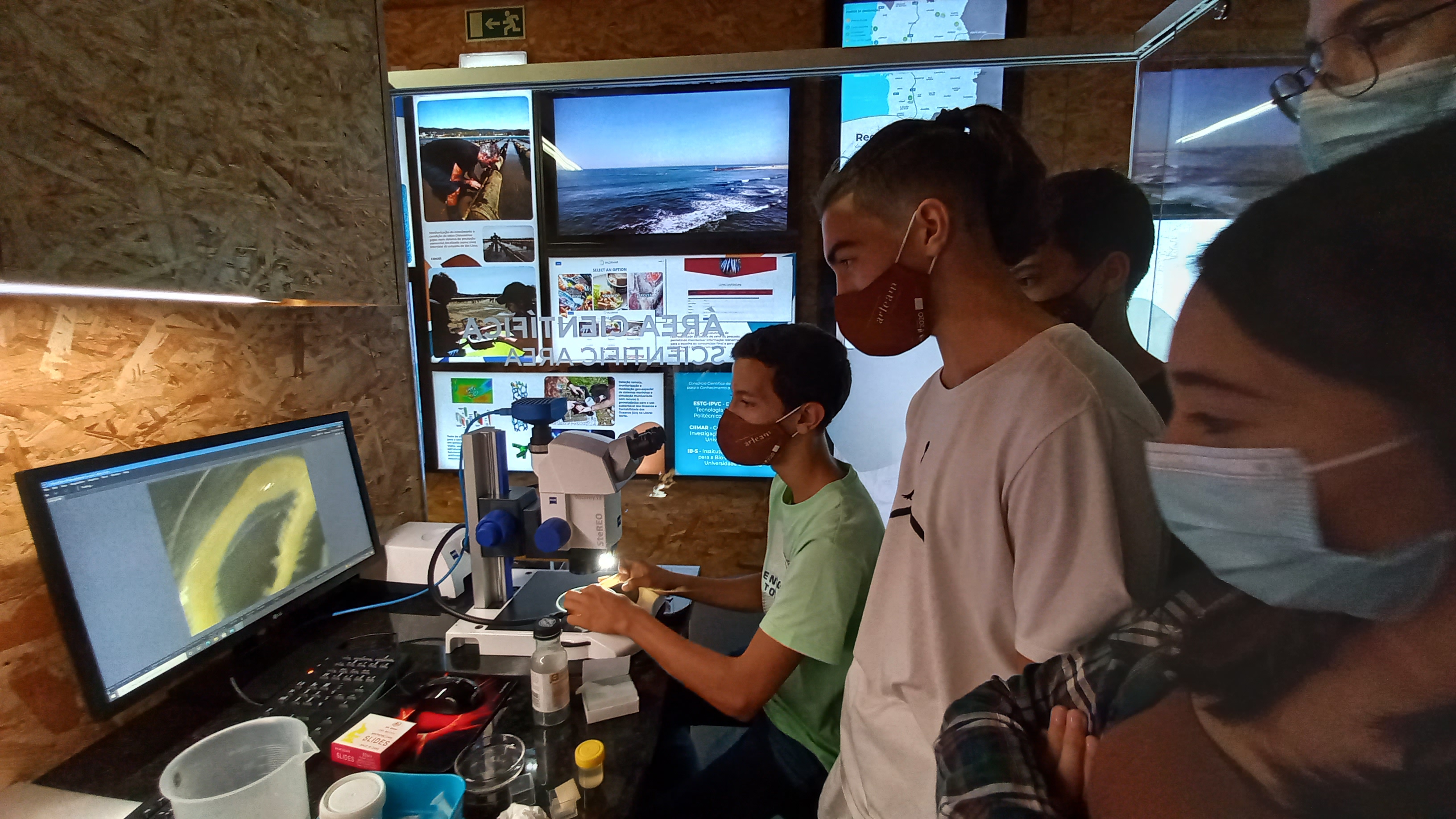 Alunos do 9.º ano da ARTEAM participaram na 1.ª Apresentação Pública do Observatório do Litoral Norte