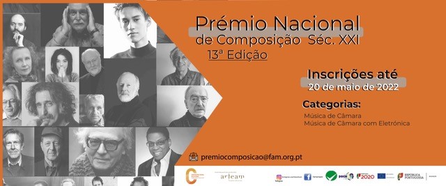 13ª edição do Prémio Nacional de Composição Séc. XXI!