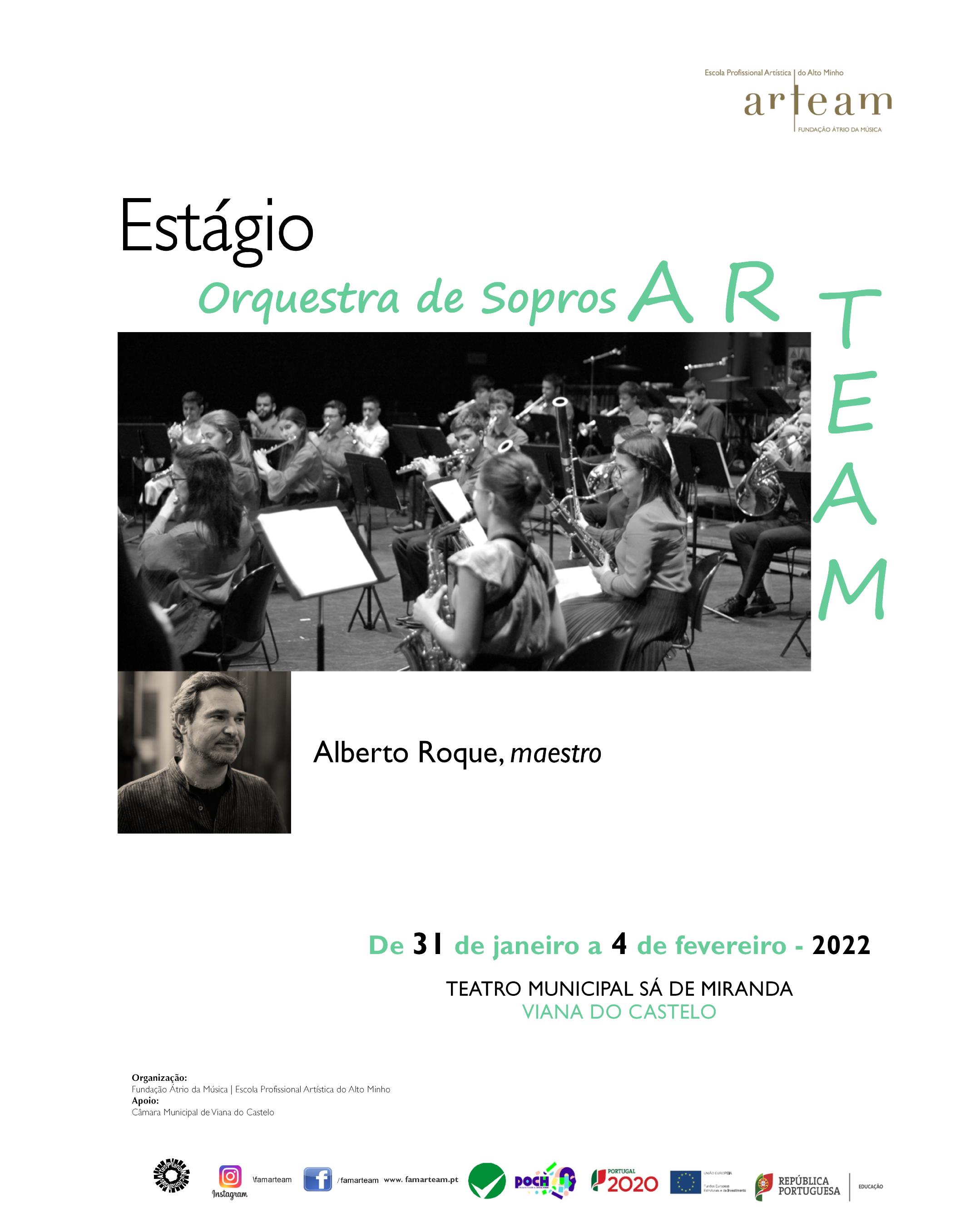 Estágio da Orquestra de Sopros ARTEAM