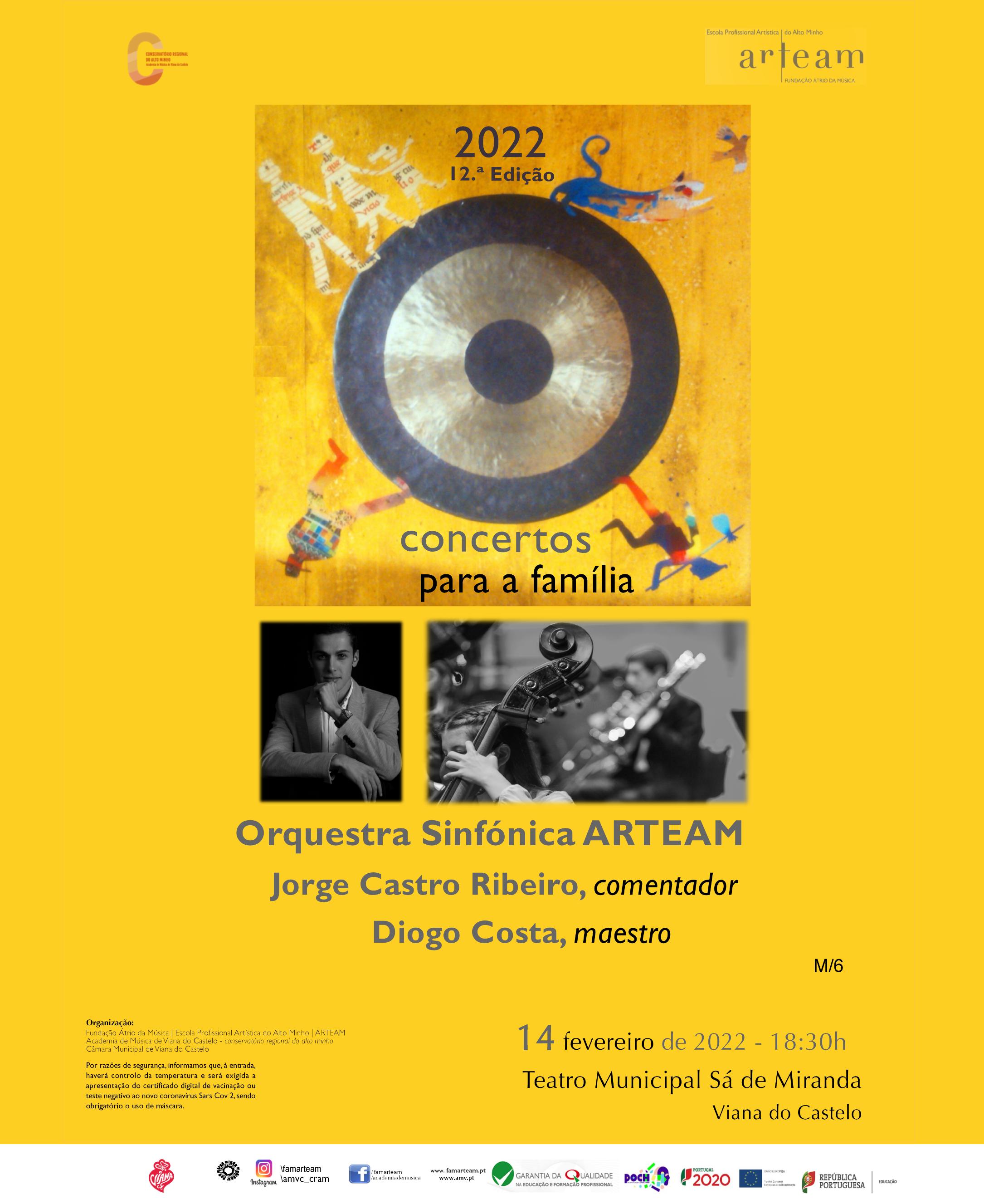 Concerto para a família no Teatro Municipal Sá de Miranda em Viana do Castelo