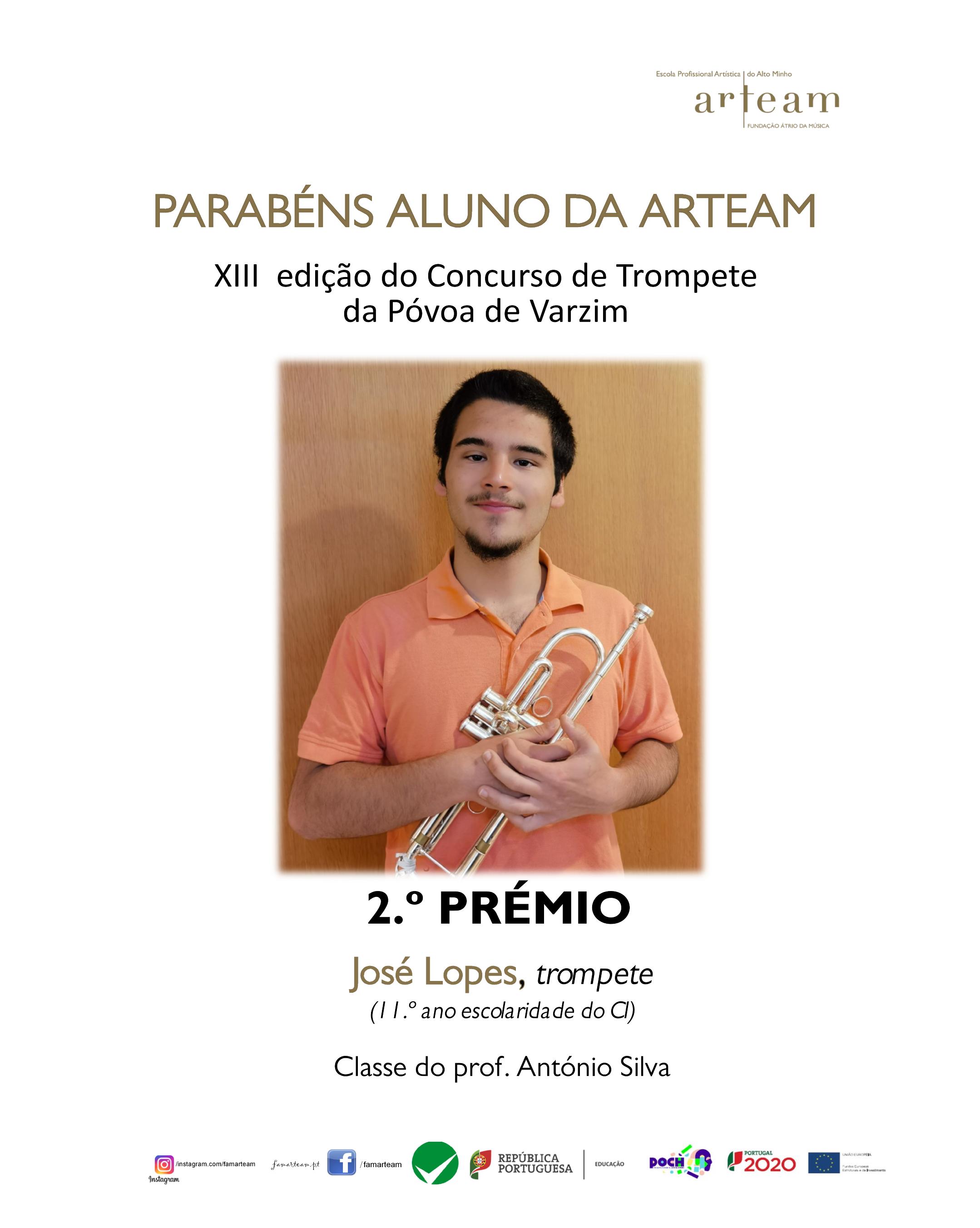 Parabéns ao aluno ARTEAM!   