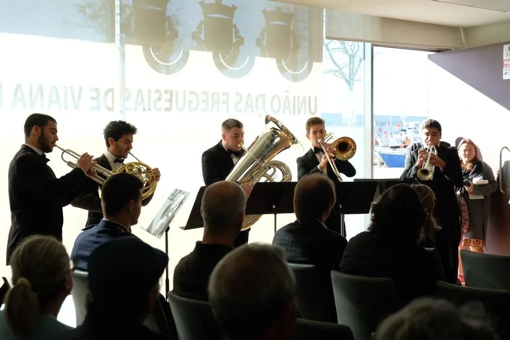 Quinteto de Metais ARTEAM em homenagem às Vítimas dos Náufragos no Mar de Viana