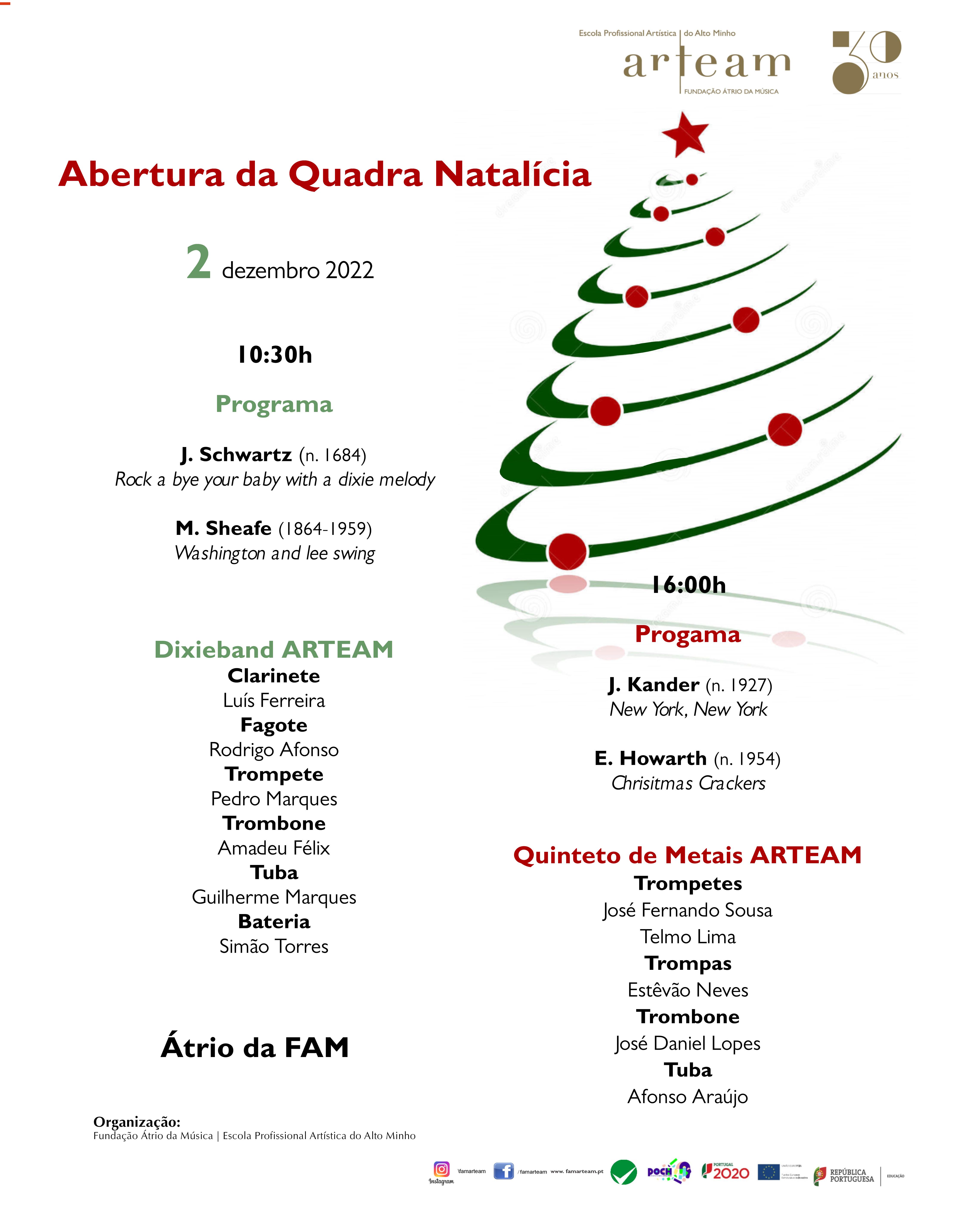 O Natal e a Magia da Música na ARTEAM e na AMVC 