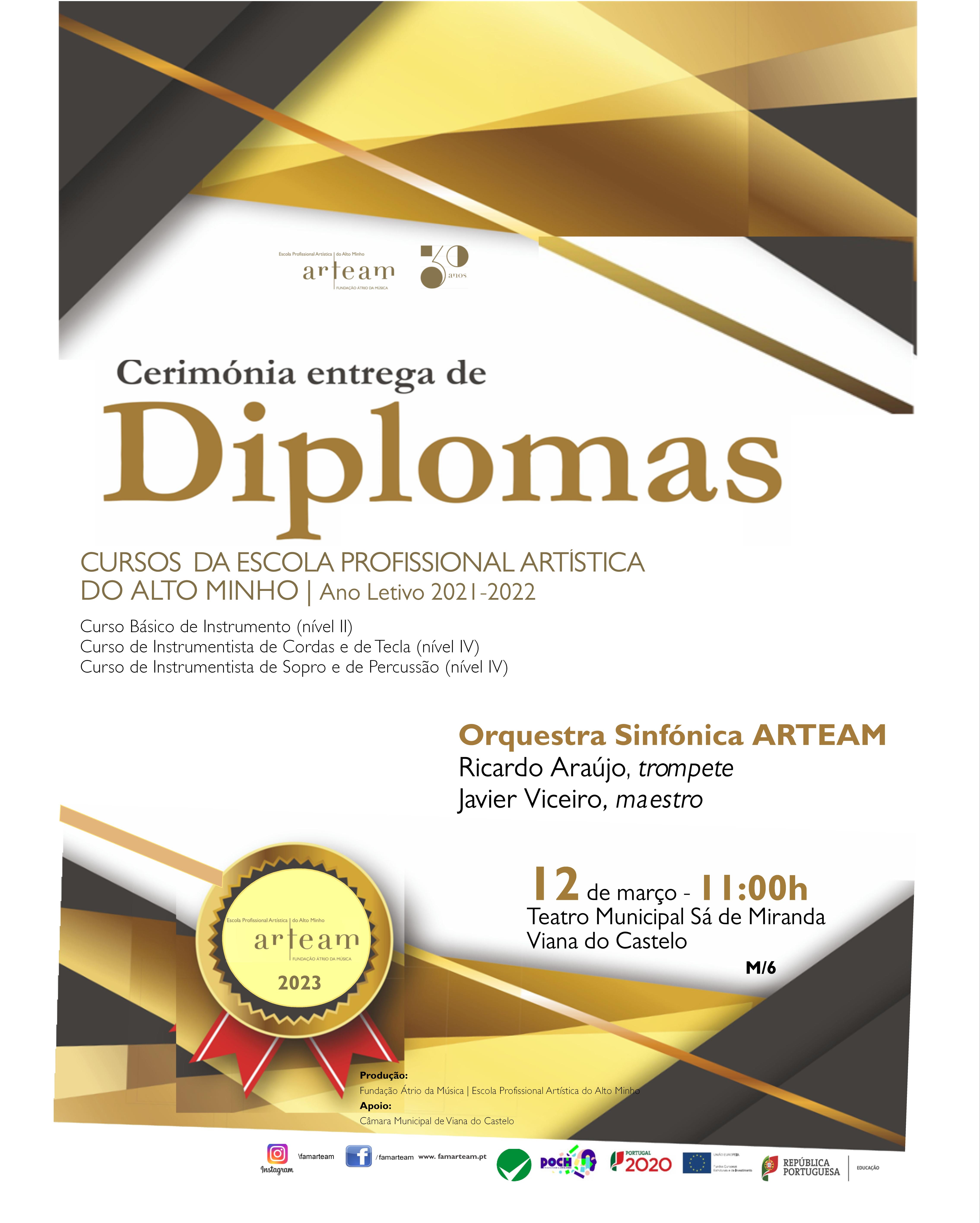 PARABÉNS DIPLOMADOS DA ARTEAM