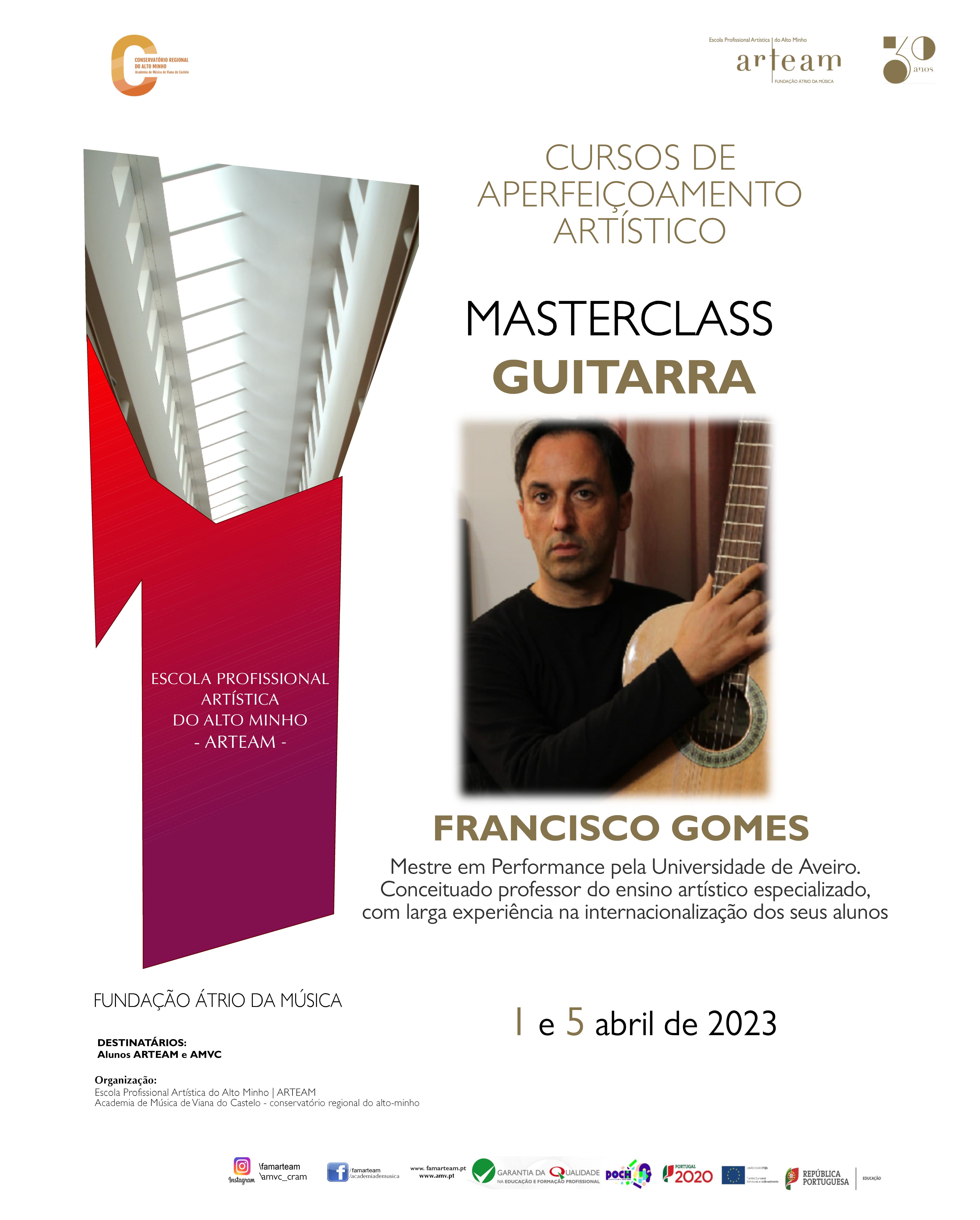 Masterclass de Guitarra por Francisco Gomes