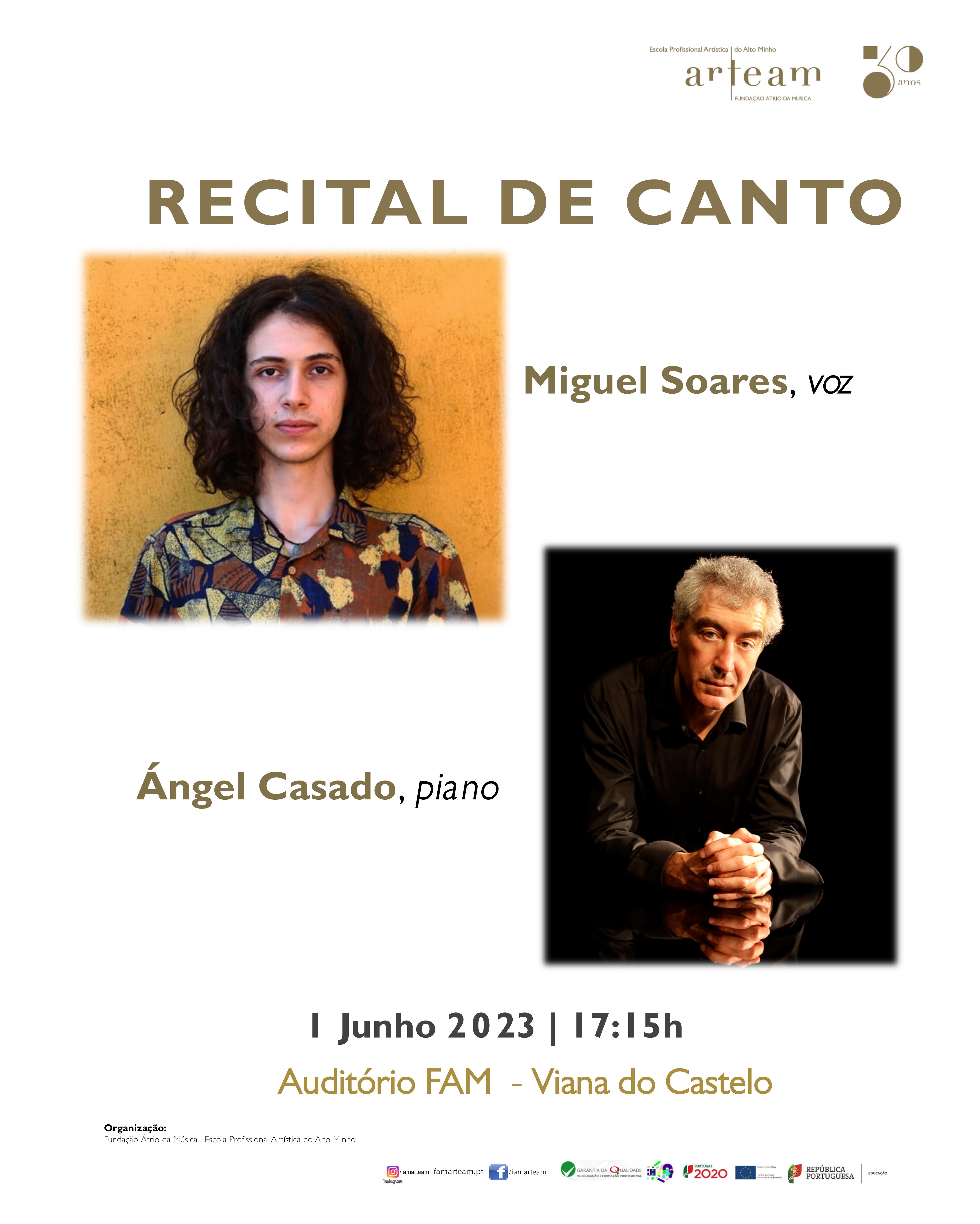 Recital de Canto na ARTEAM 