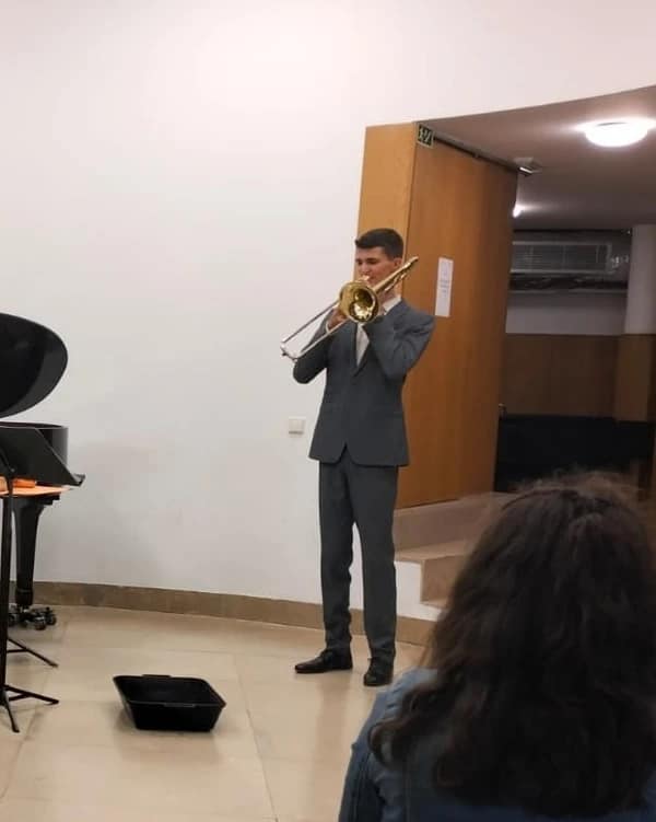 Recital de Trombone na ARTEAM.