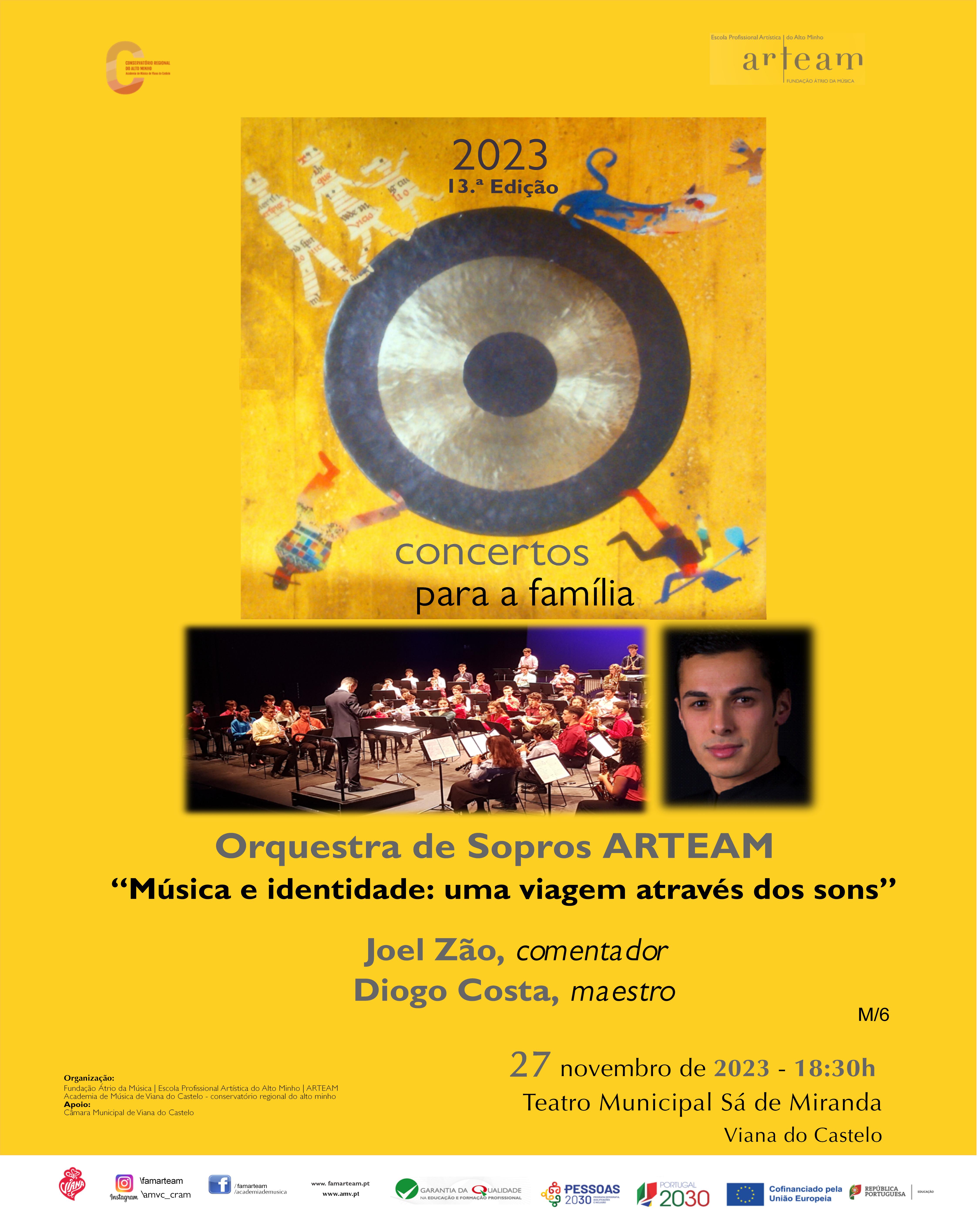 Concerto para a família no Teatro Municipal Sá de Miranda – Viana do Castelo