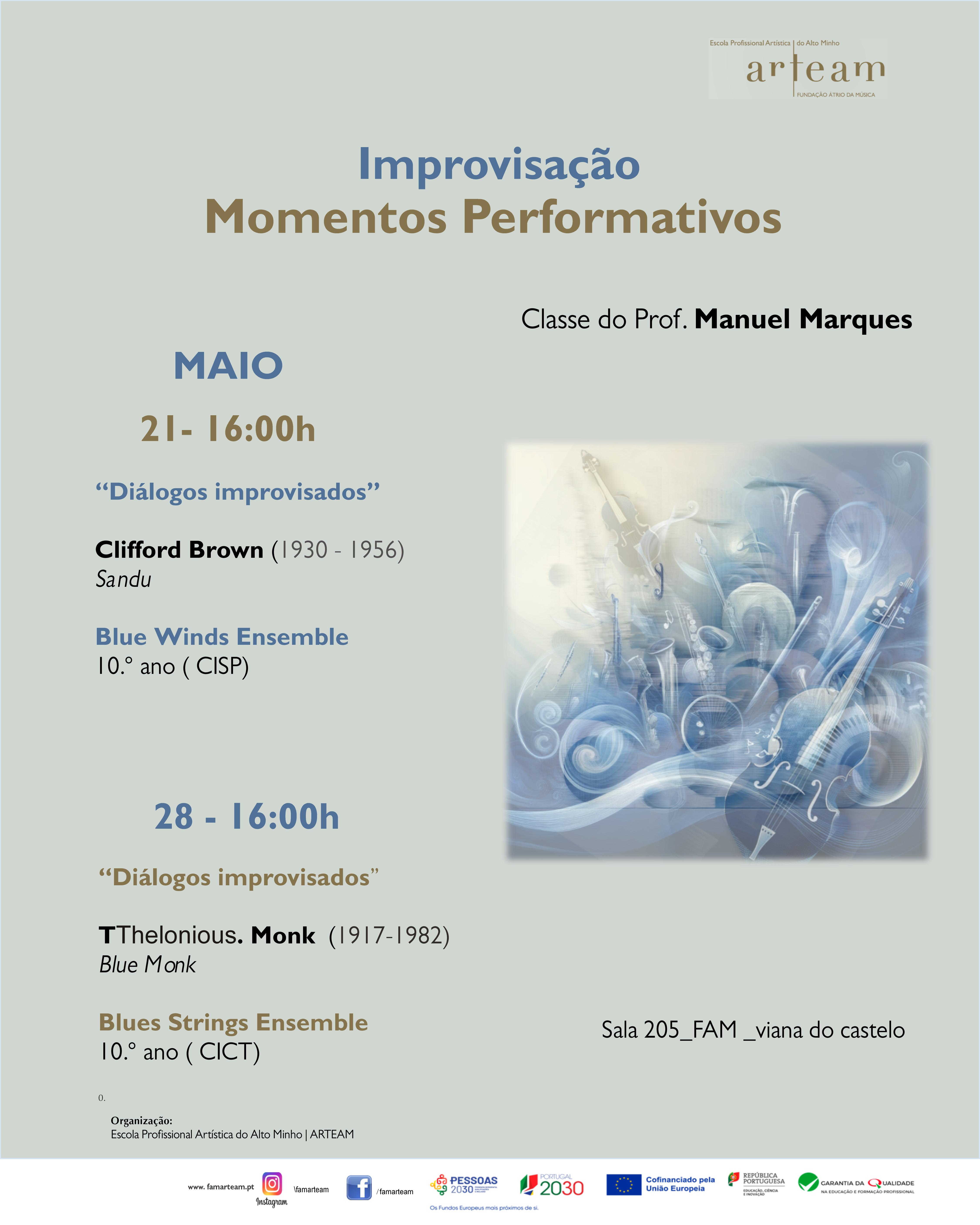 Momentos Performativos “Diálogos improvisados”