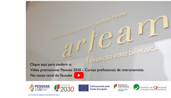 Vídeo promocional Pessoas 2030 – Cursos profissionais de instrumentista