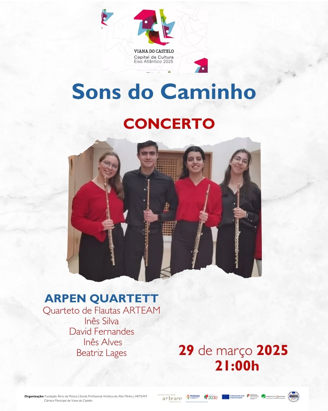 Arpen Quartett no Ciclo Sons do Caminho