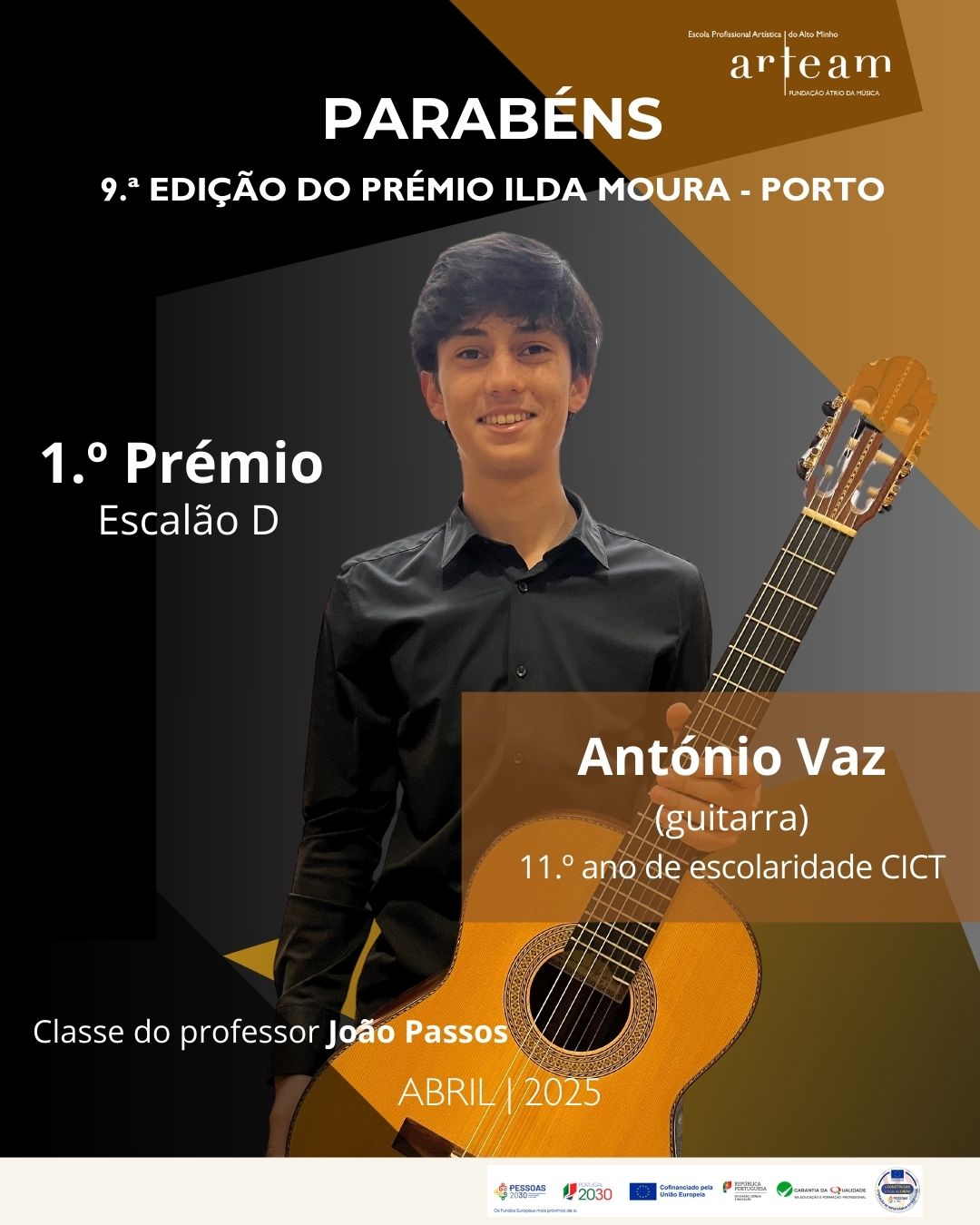 9.ª Edição do Prémio Ilda Moura - António Vaz