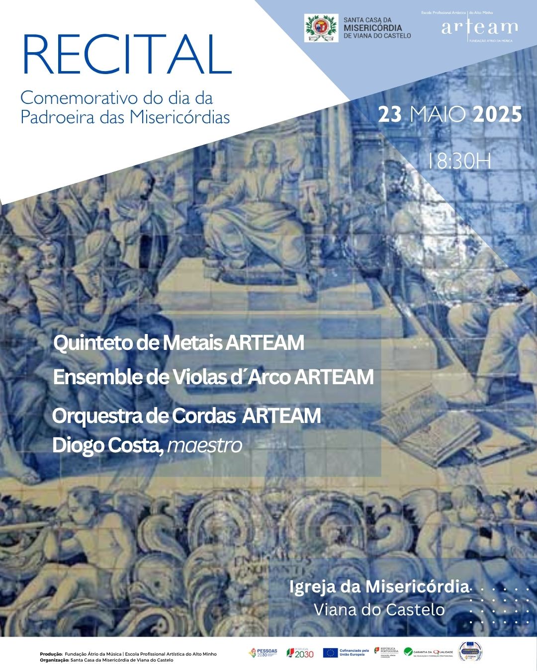 Recital de Música de Câmara ARTEAM na igreja da Misericórdia
