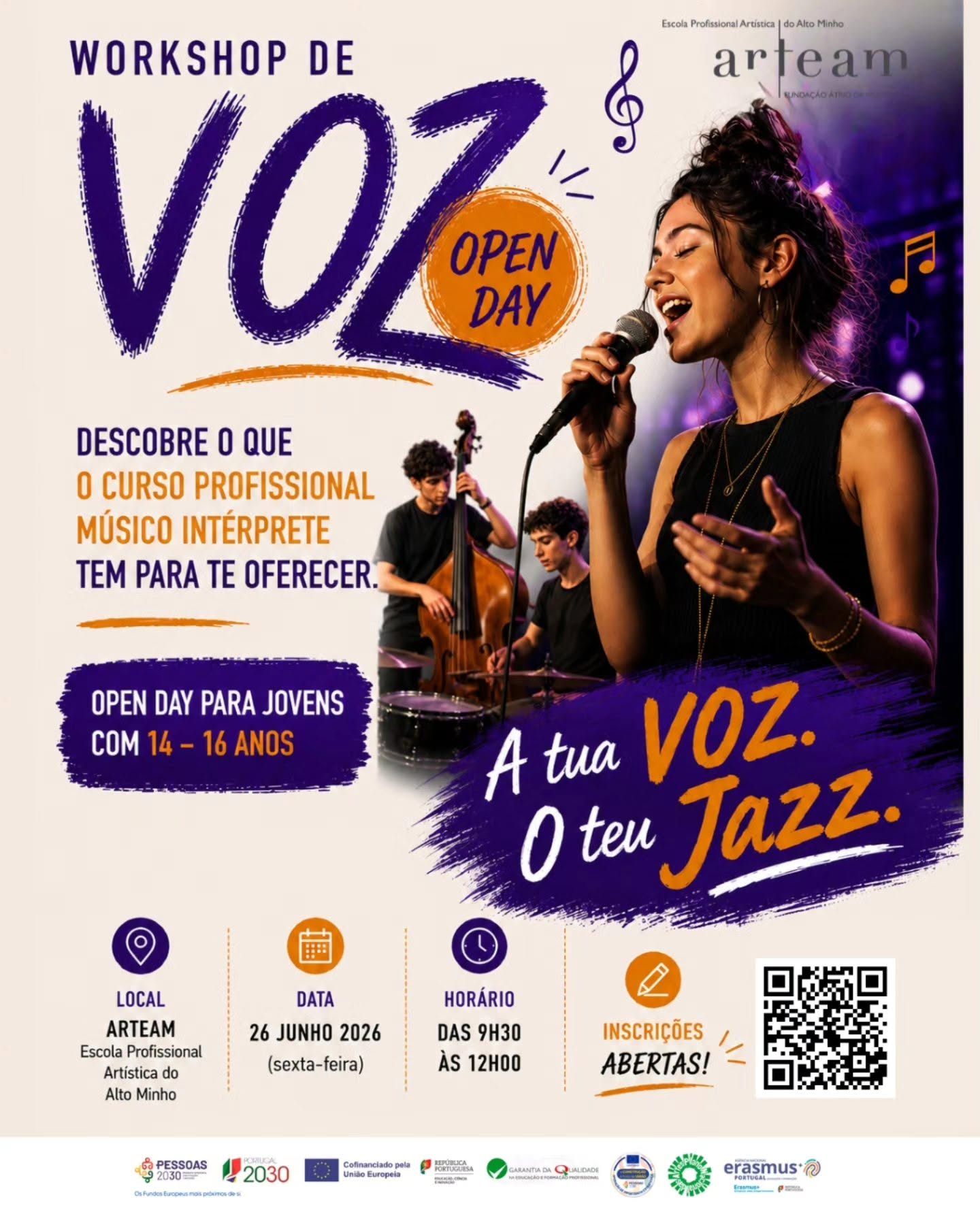  OPEN DAY | Workshop de Voz
