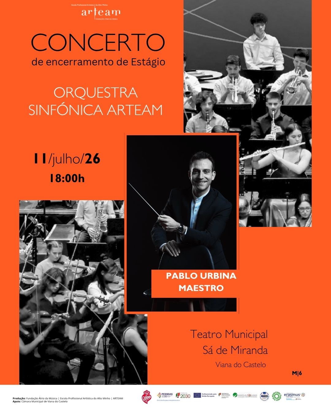 🎼 Concerto Final de Ano Letivo da Orquestra Sinfónica ARTEAM🎼 